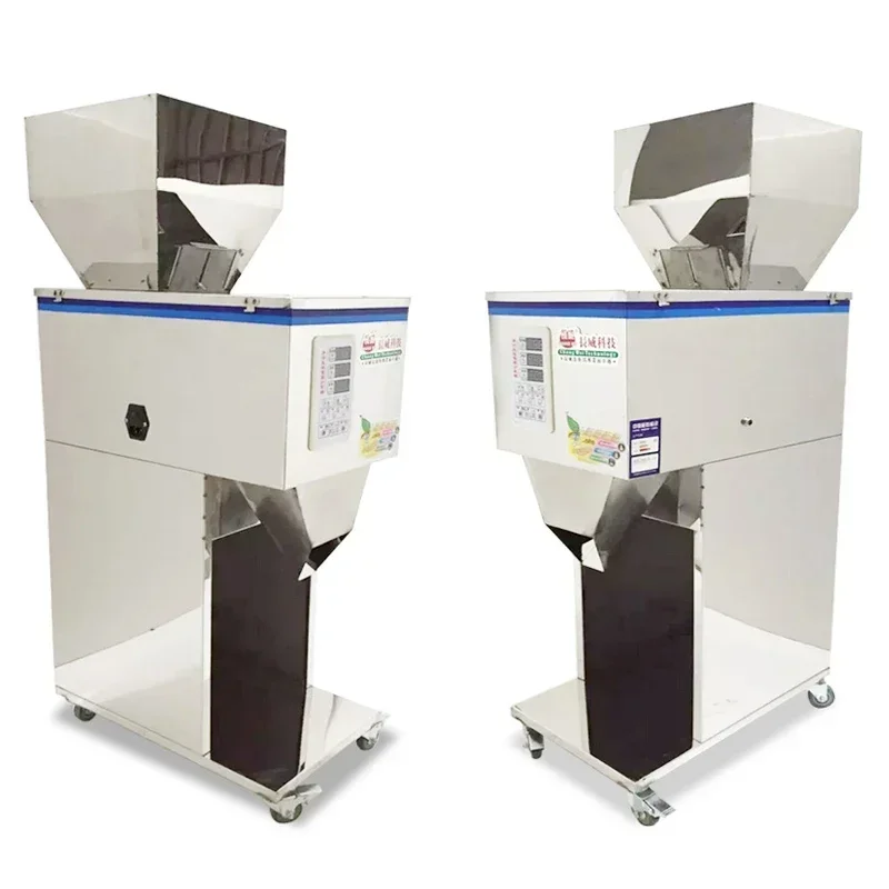 10-999g Quantitative Filling Machine Vertical Granular Grain Millet Weighing Packer Ranules/mixed Grain/powder Packing Machine