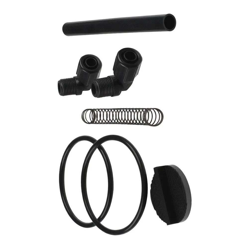 Replacement Kit for Swimming Pool Chlorinators with 90 Degree NPT Fittings 5/8 Inch Feeder Tubing and R172255 R172009 Components