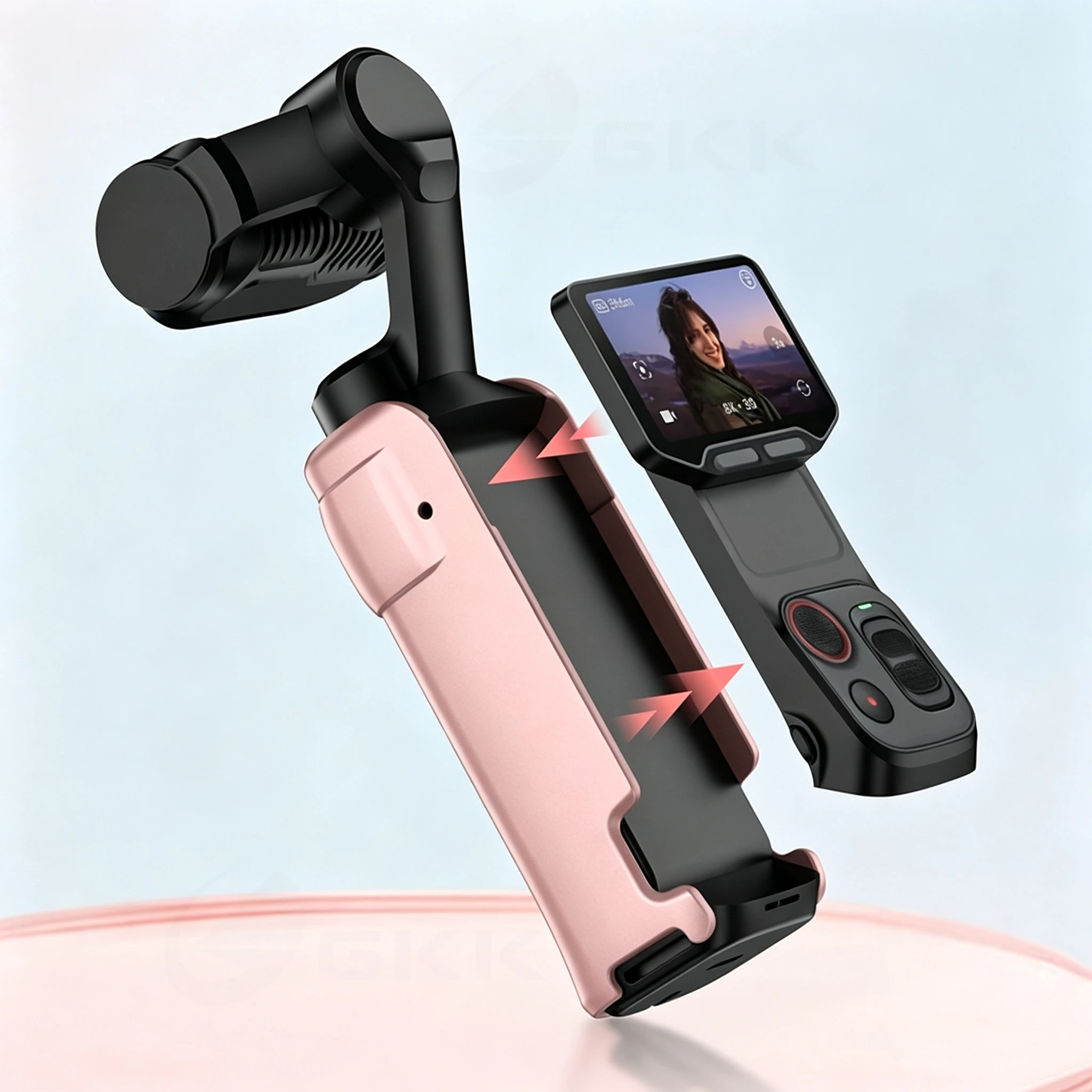 Magnetyczne etui ochronne na kamerę Insta360 Luna Ultra z małą szybą ochronną na ekran, plastikowa osłona na Insta Luna Ultra, futerał do przechowywania. — zdjęcie produktu 5