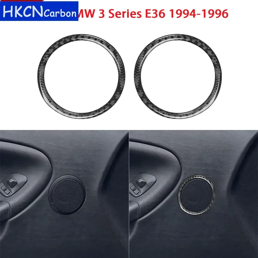 

Для BMW 3 серии E36 1994-1996 гг., углеродное волокно, несколько цветов, твитеры, динамики, круговое кольцо, рамка, аксессуары для интерьера, наклейка