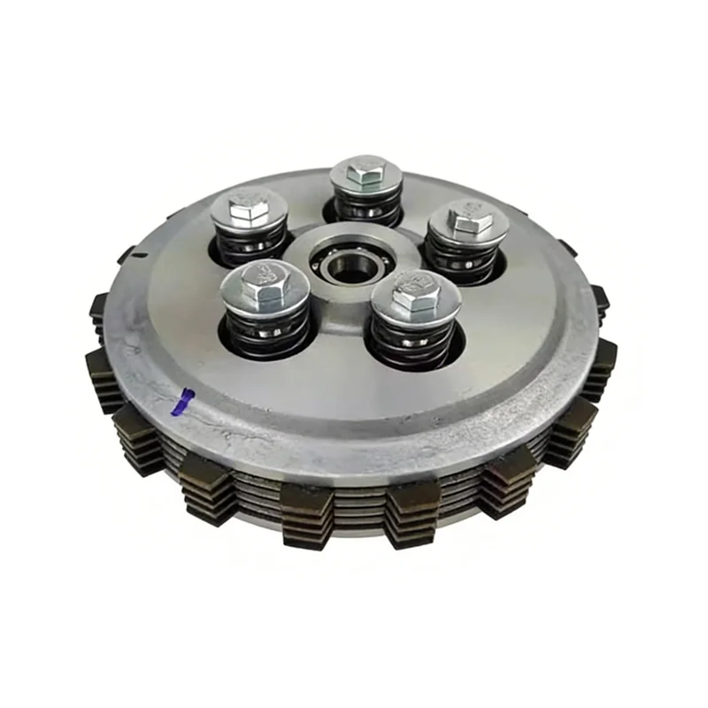 Motorcycle Engine Clutch Pad Friction Plates Assembly For ZongShen 200cc RX1 RX1S ZS200-51 ZY200 ZS 200-51 ZY 200