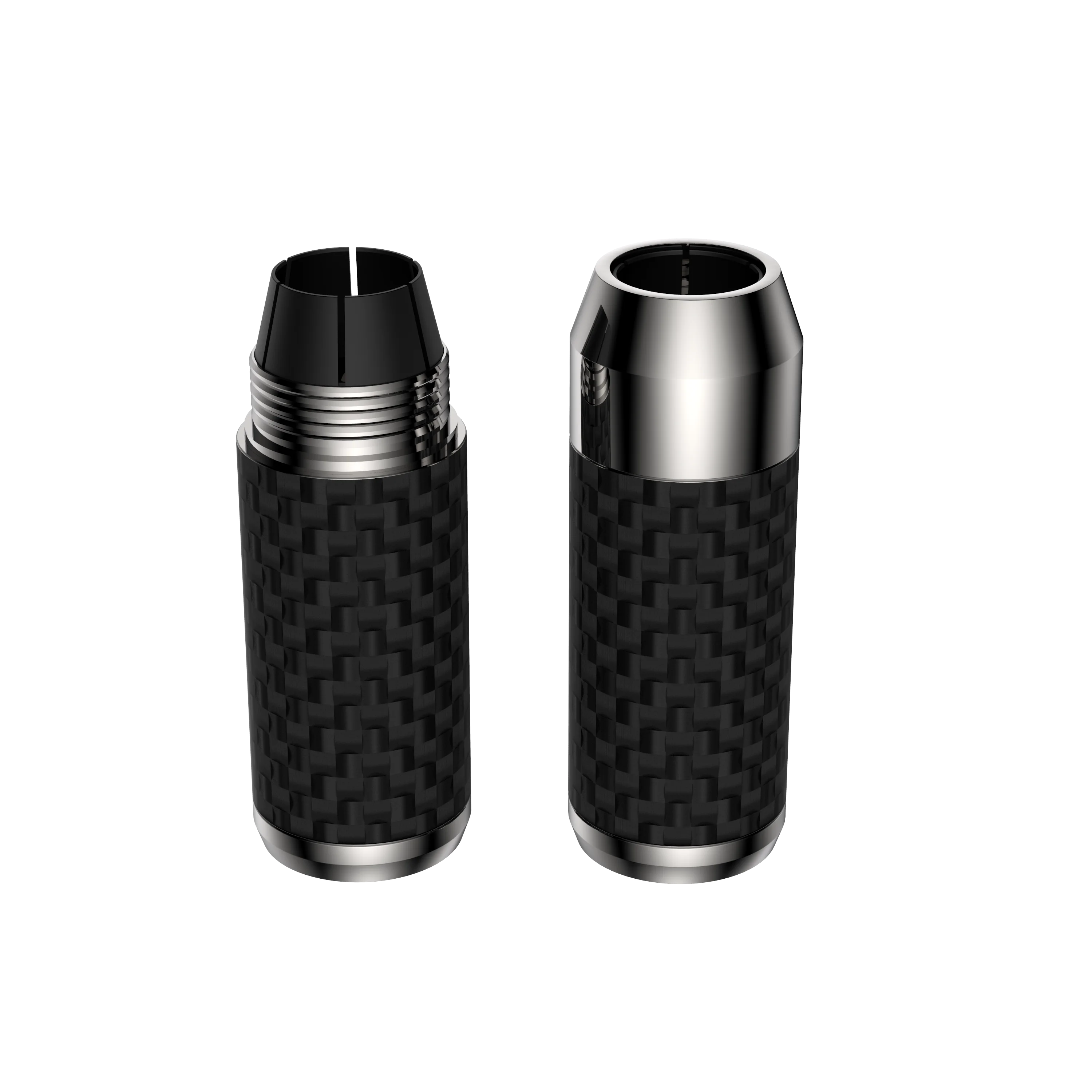 4Pcs 11mm to 2x7mm holes Carbon Fiber Pants Boot Y Splitter DIY Speaker Audio Cable Wire pant