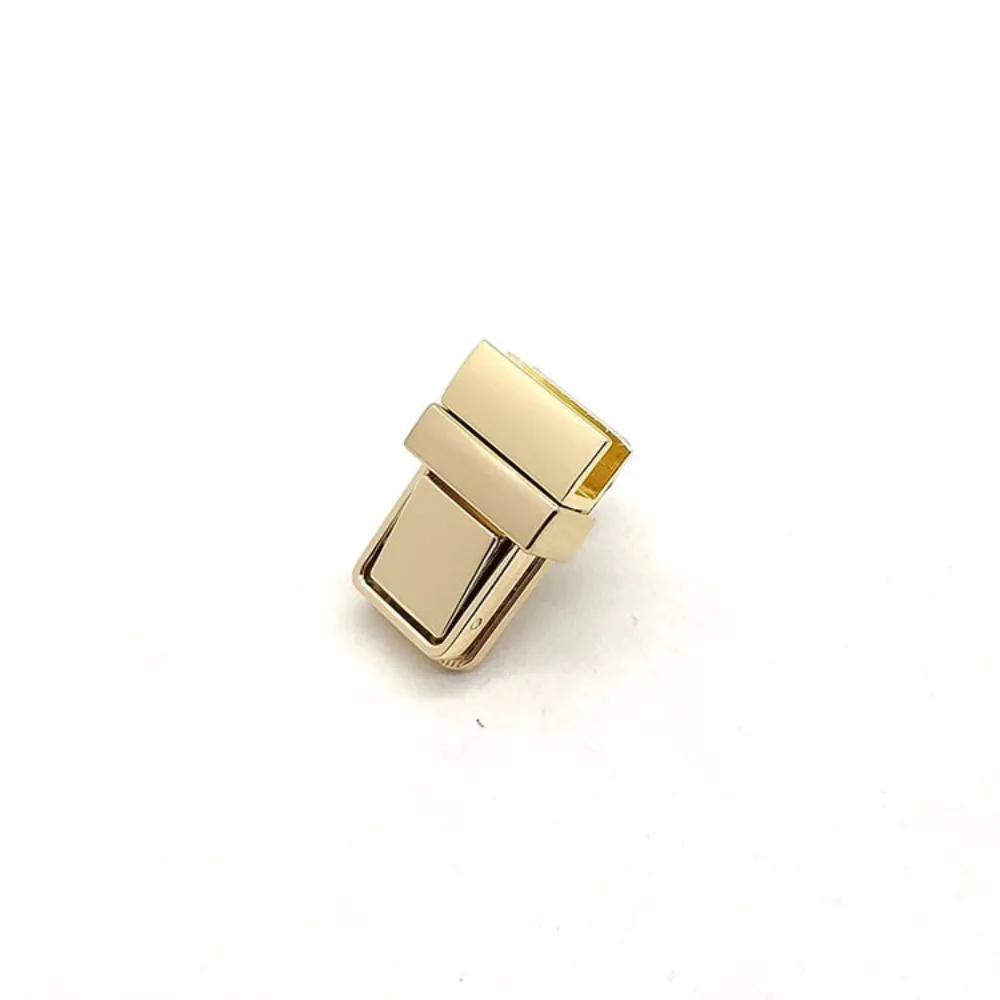 Practical Zinc Alloy Bag Lock DIY Tongue Closure Push Press Lock Replacement Tongue Lock Bag Parts