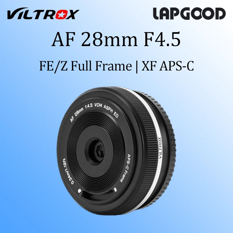 Viltrox AF 28mm F4.5 Retro Ultra-thin Full Frame Auto Focus 