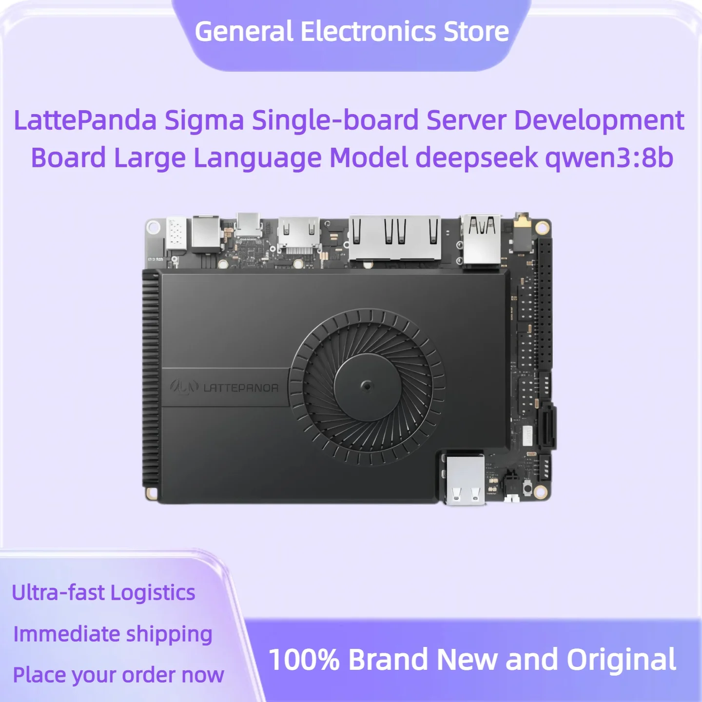LattePanda Sigma Single-board Server Development Board Large Language Model deepseek qwen3:8b