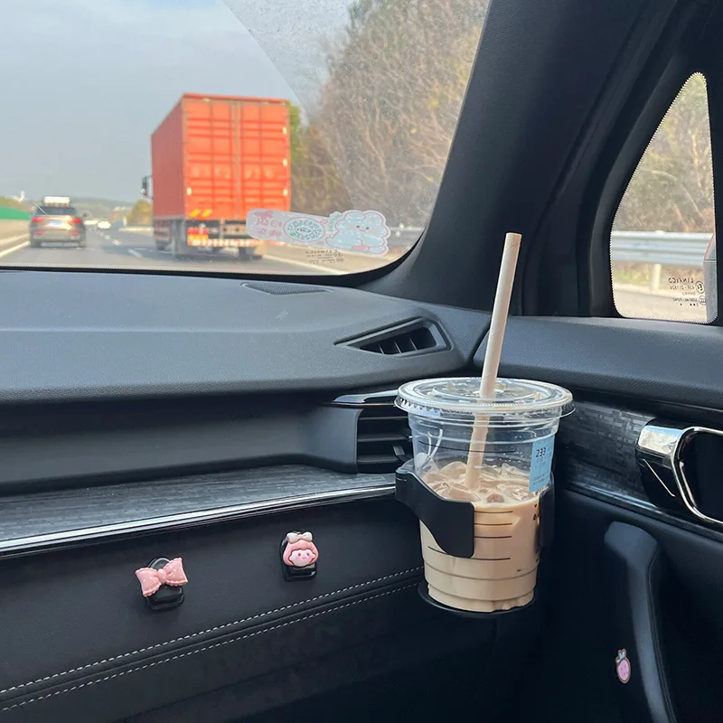

Car cup holder fixed expander modified rack out of trend kettle holder