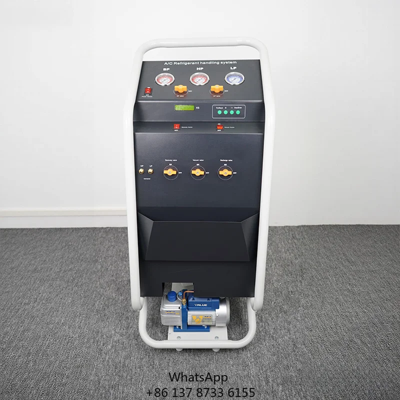 R134a Refrigerant Recovery Refill Machine Manual Refrigerant Replacement Equipment High Cost-performance A/C Machine