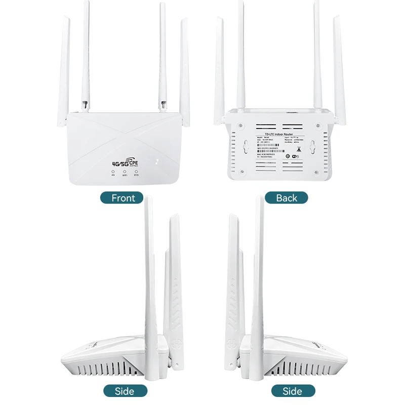 Imagem -05 - Eatpow 4g Wifi Roteador com Slot para Cartão Sim Hotspot 4g Cpe Antena 16 Usuários Wan Lan 300mbps Wifi Roteador sem Fio Modem Lte Dongle