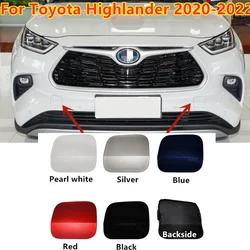 ABS Car Front Bumper Tow Hook Eye Cover Cap Replacement For Toyota Highlander KLUGER 2020 2021 2022