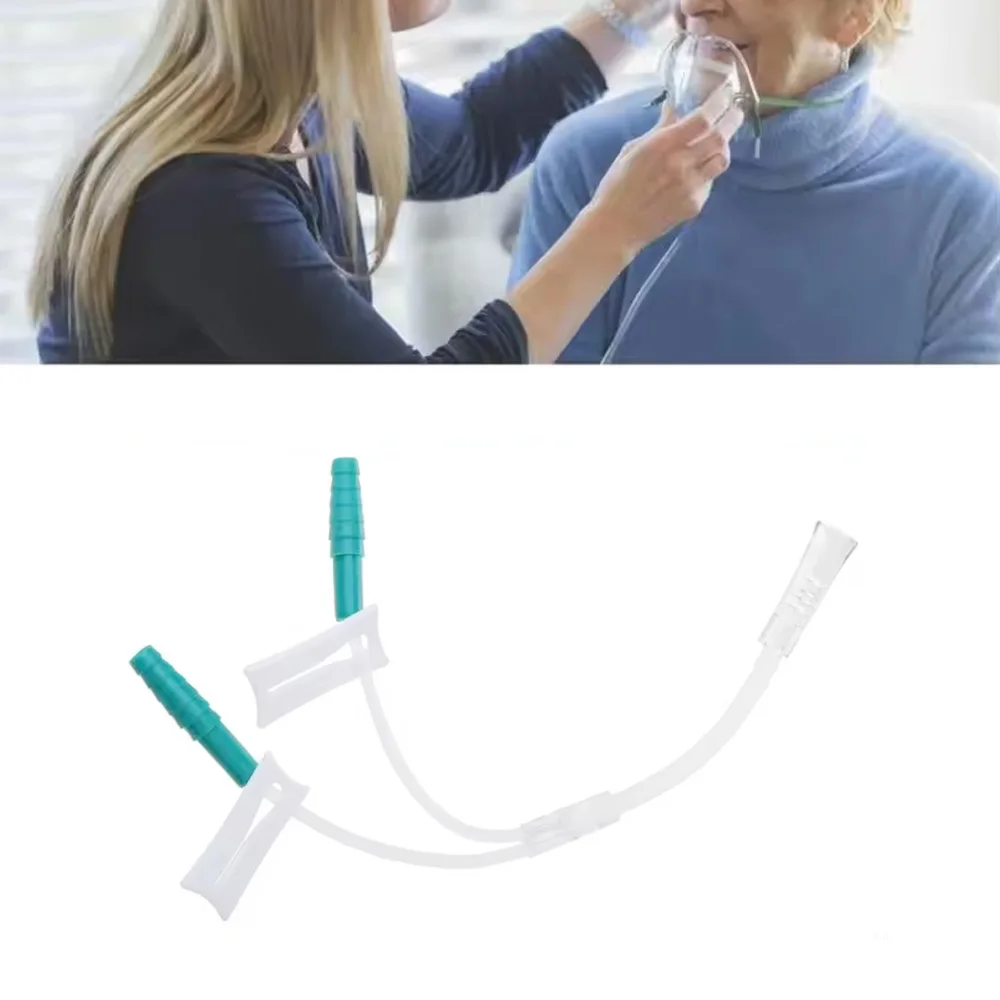 Oxygen Tube Three-way Nasal Cannula Y-type Connector Oxygen Concentrator Accessories Three People Inhale Oxygen Adapter - Image 3