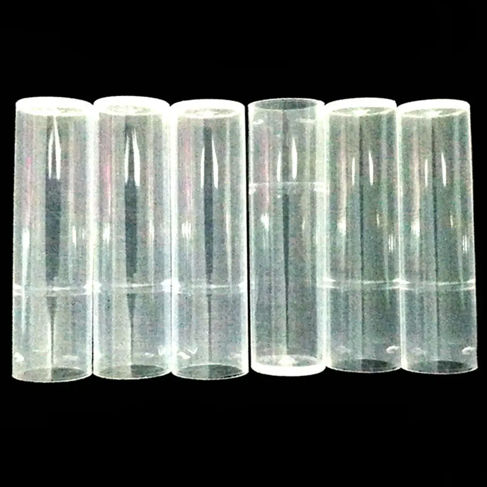 6Pcs 3Ml Transparent Empty Pens Brush Tip Liquid Applicator Set for Eyelash Growth Oil Nail Nutrition Perfume Portable Non