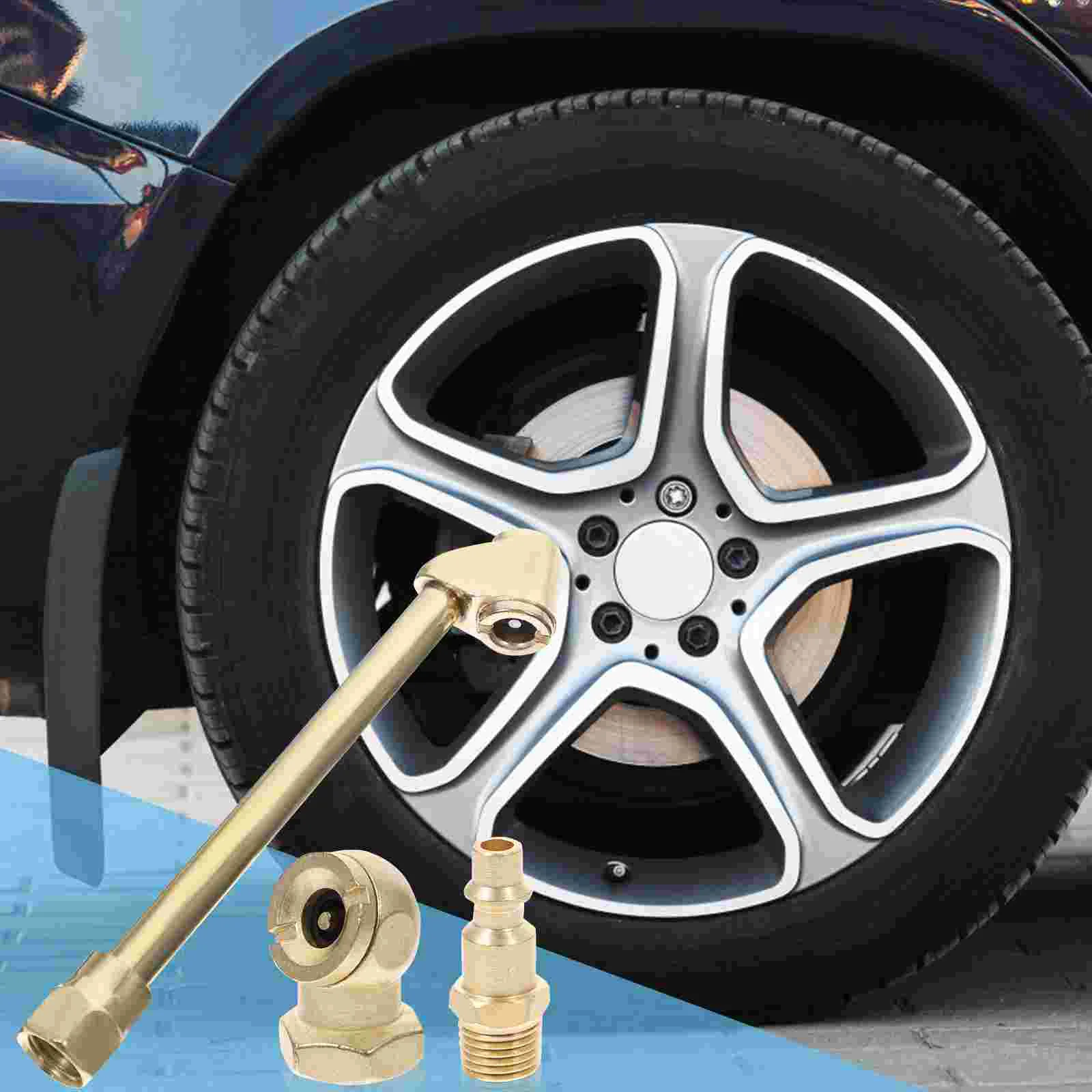 Air Clamp Kit Chuck Adapter Ball Quick Connect Compressor Tire Inflator Attachment Accessories Double Head