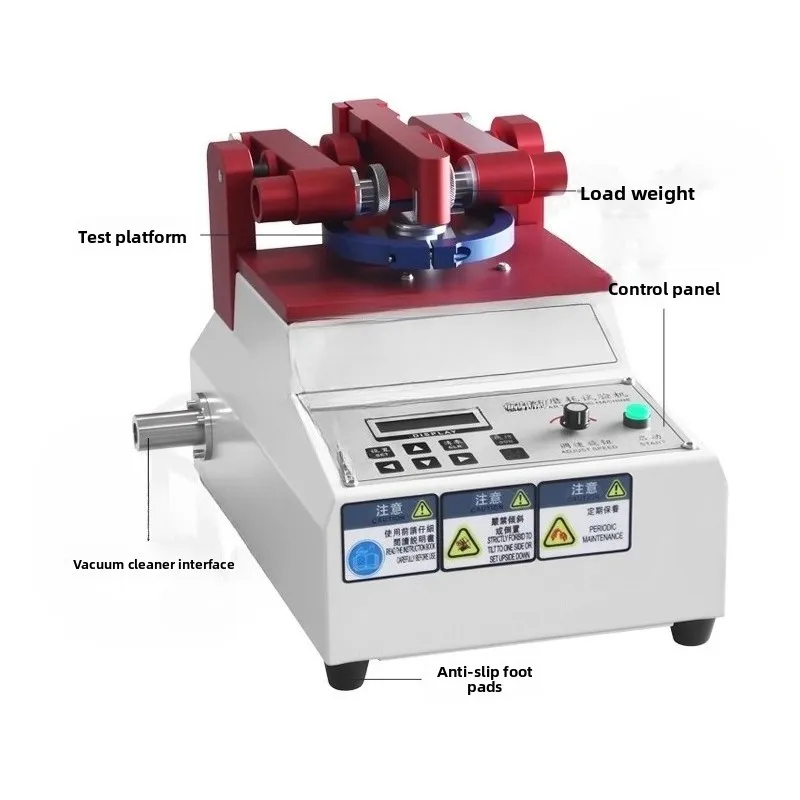 

Abrasion Meter Cloth Paper Coating Floor Wear Testing Machine Leather Plastic