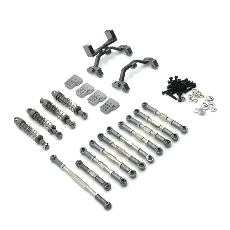 Металлические детали для обновления автомобиля с дистанционным управлением и аксессуары для модификации для WPL 1/16 C14 C24 C34 B14 B24 Henglong RC Truck Car