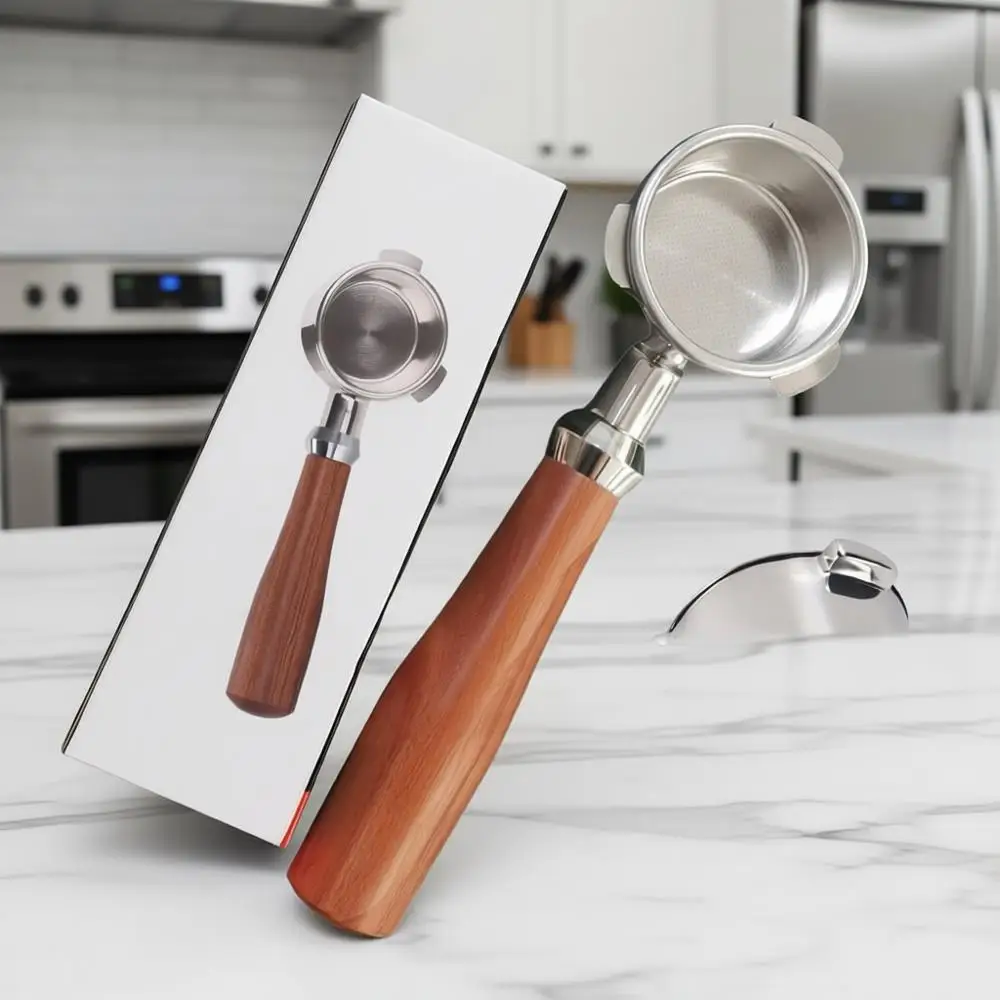 

54mm Bottomless Filter Compatible with Duo-temp, Inuser, Bambino, Barista Expr, Barista Touch, and Barista Pro - Stainless Steel