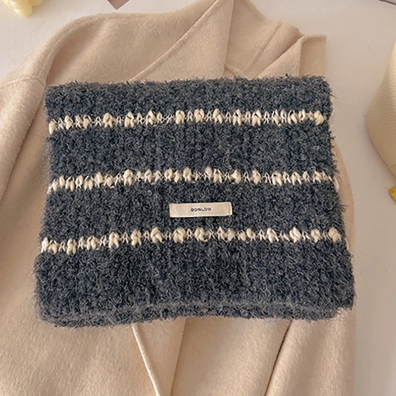 Winter Schmaler Schal Wollschal Heißer Verkauf Einfarbiger Schal Männer und Frauen Universeller warmer und kältebeständiger Schal Echarpe Poncho