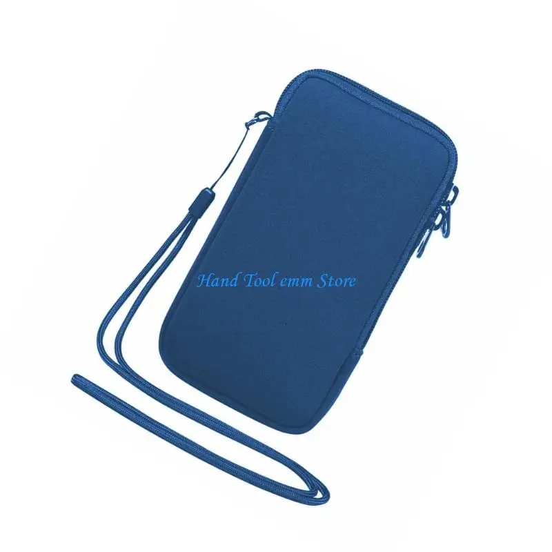 H37F Multiple Functional Zippers Phone Case Light Shockproof Cover For Active Lifestyles