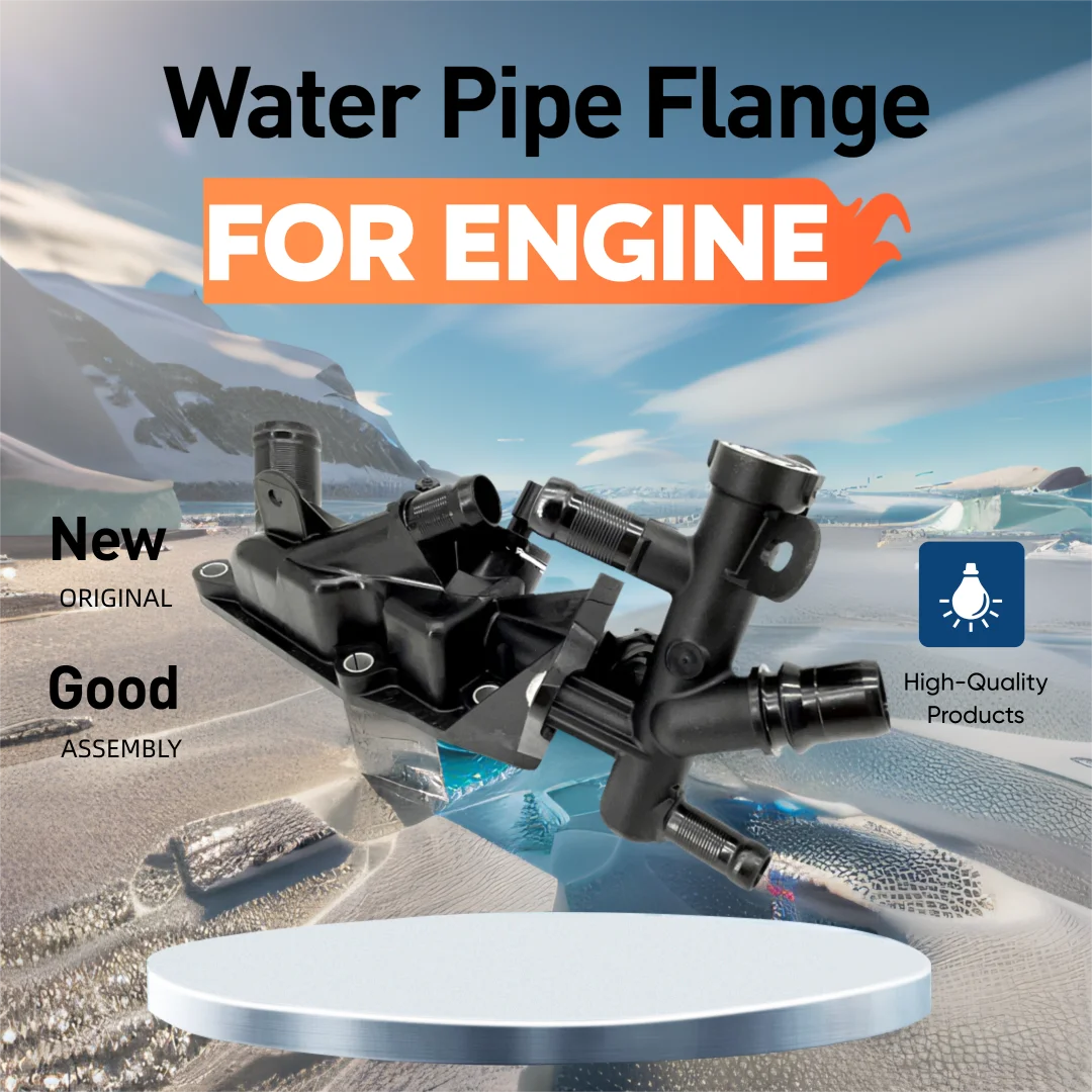 

Car Cooling Water Pipe Flange Assembly 1.2 Engine H4B H5F HR09DET New Original Accessories 110608635R For Renault MEGANE NISSAN