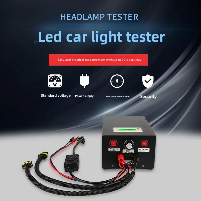 New HID, LED light modification comprehensive tester xenon lamp led light voltage and current detection equipment