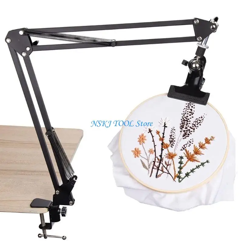 

L8RC Embroidery Hoop Holder Stand Stitches Holder Stand Hand Embroidery Holder