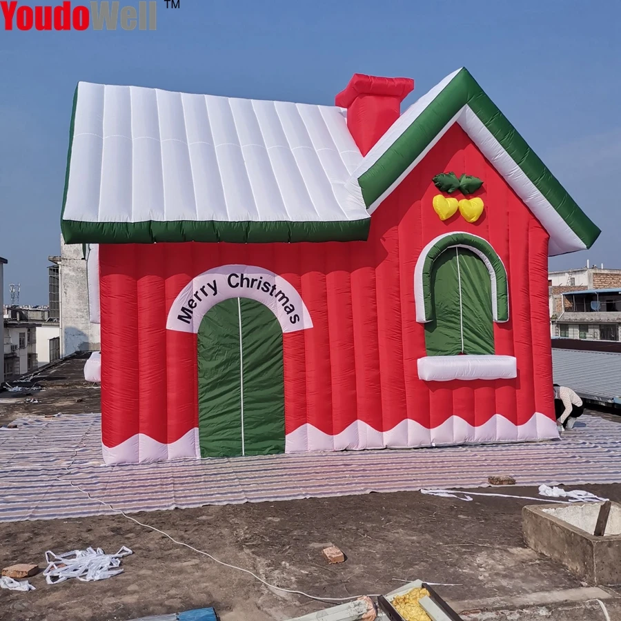 

Inflatable Christmas House, House, Christmas, Winter Santa Gift For Decoration