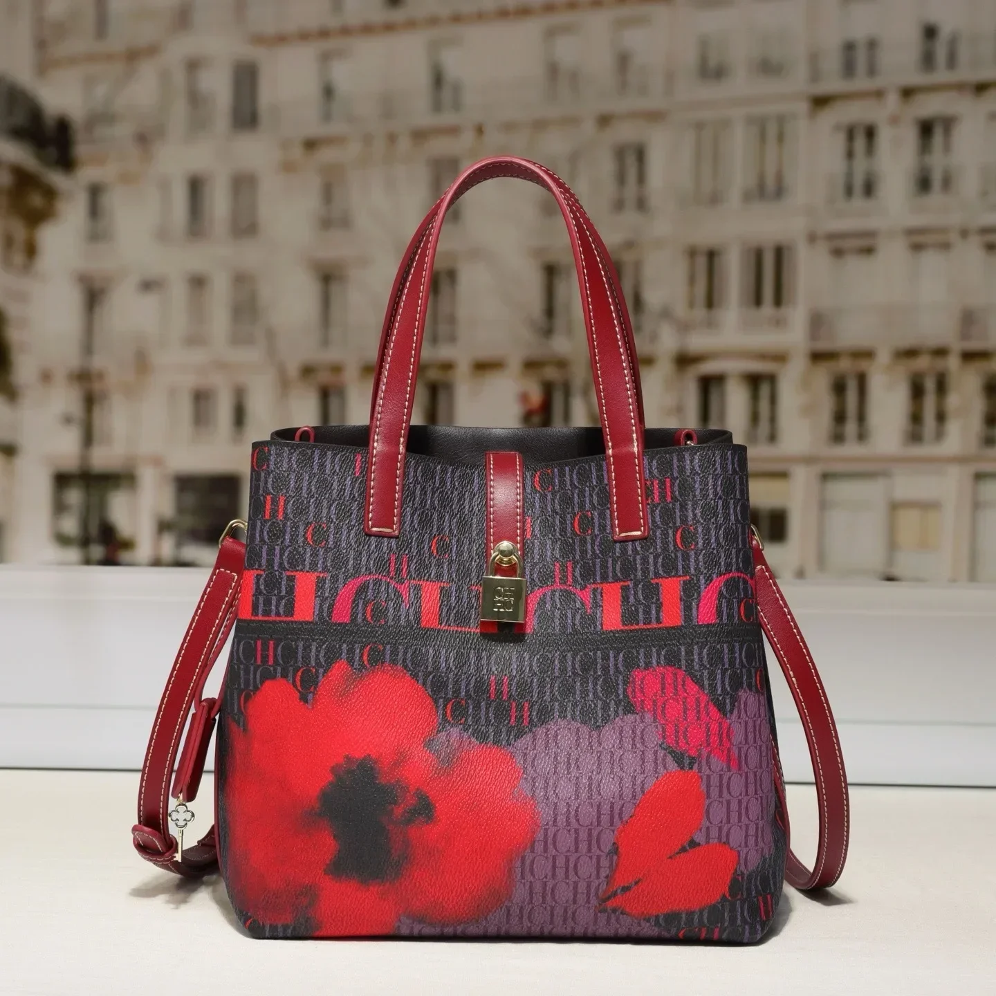 

Модная сумка-шоппер с буквенным логотипом, элегантная однотонная сумка через плечо в дизайнерском стиле Парижа и винтажная сумка-мессенджер