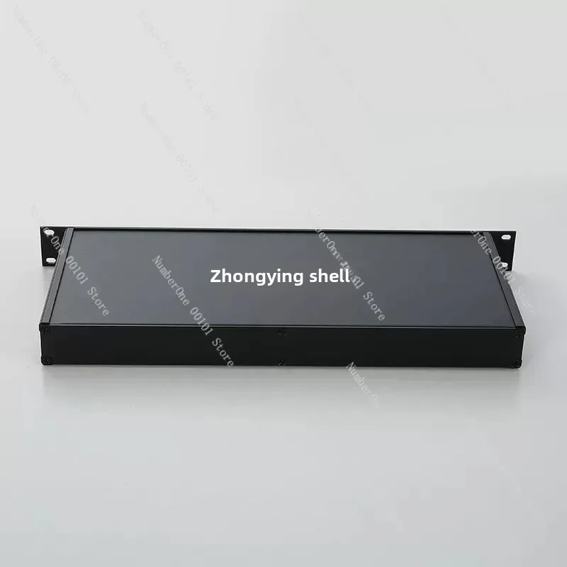 19 Inch 1U 1.5U 2U 2.5U 3U Instrument Chassis Cabinet Aluminum Panel Iron Sheet Metal Enclosure Case For Electronic Device