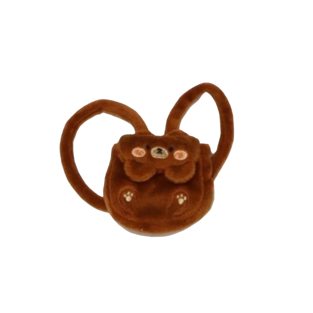 Estilo animal dos desenhos animados para 17cm mochila feita à mão substituição para mochila diy vários estilos sacos bjd para 17cm
