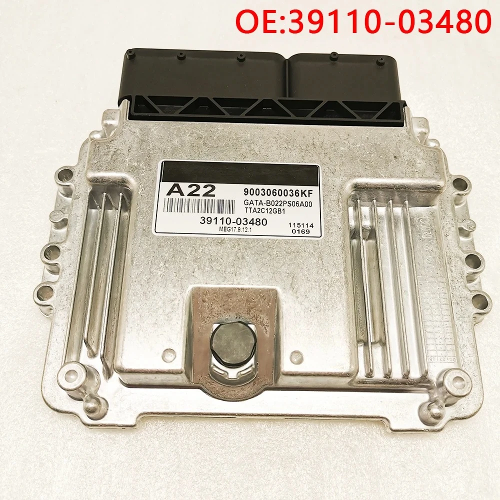 

Original High Quality New For 39110-03480 3911003480 A22 MEG17.9.12.1 ECM Engine Computer Board