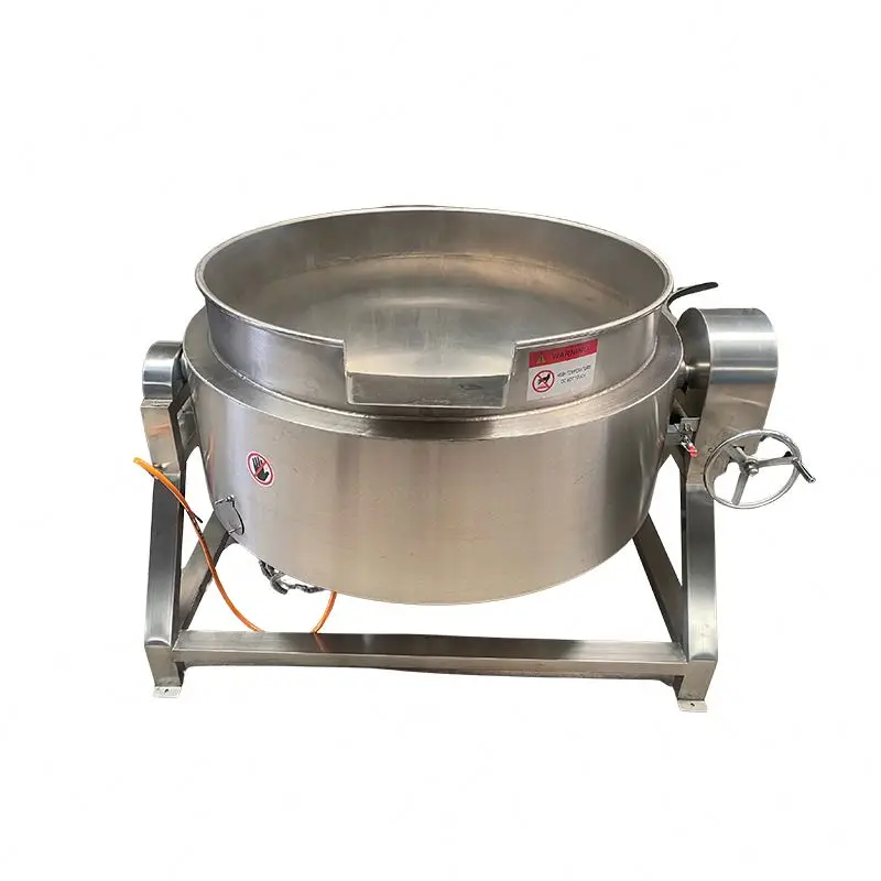 Industrial Gas Electric Jacketed Kettle Clay Pots Non-Stick Cooking Boiler With Multi-Voltage