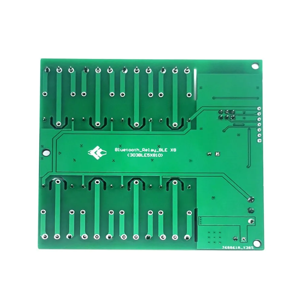 8 Channel BLE5.0 BT Relay Module Mobile APP Remote Control Switch DC7-28V/5V Durable UART Transparent Transmission Relay Module