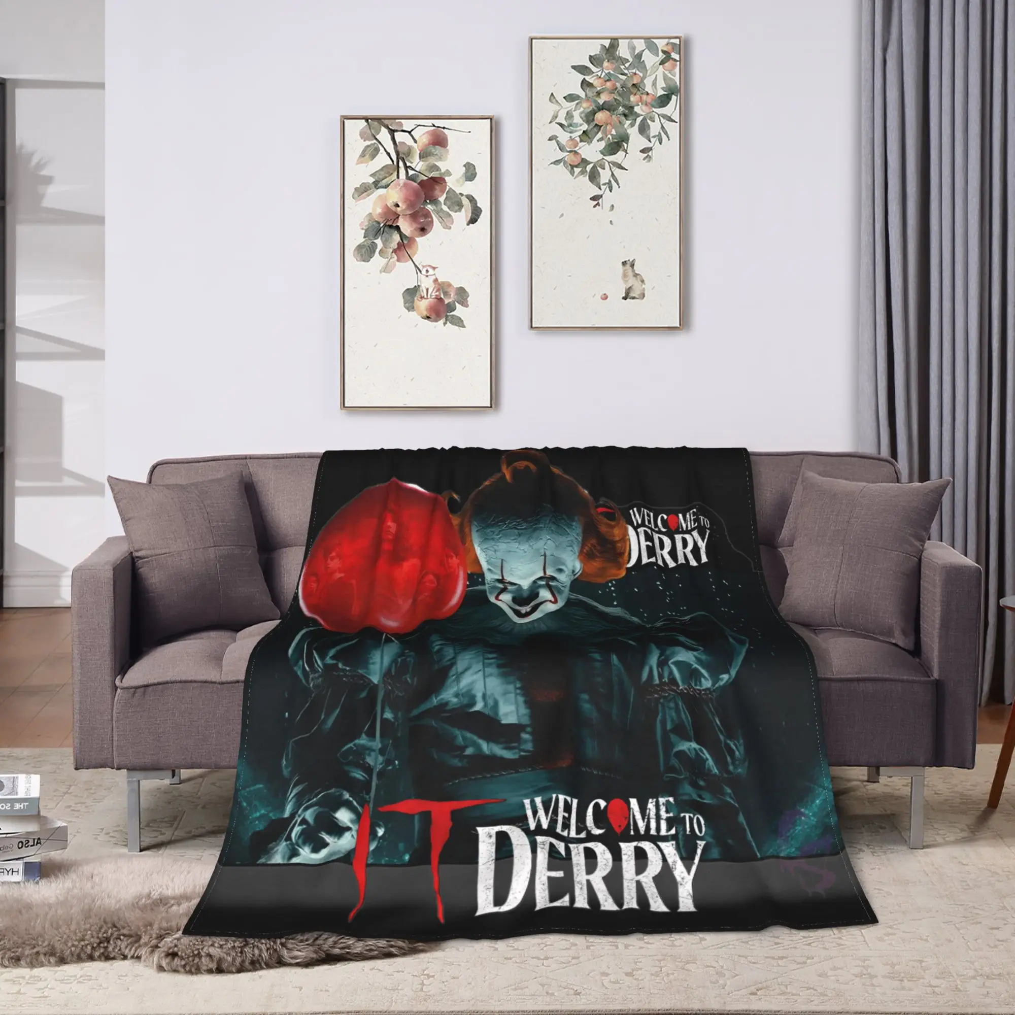 تكنولوجيا المعلومات مرحبا بكم في ديري 2025 المسلسلات التلفزيونية الجديدة بطانيات الفيلم الكلاسيكي جودة فائقة النعومة رمي بطانية الشتاء غرفة نوم الاطفال المفرش