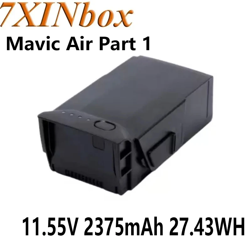 

7XINbox Mavic Air 1 for DJI Drone Battery Accessory 11.55V 2375mAh 27.43WH Smart Flight Battery