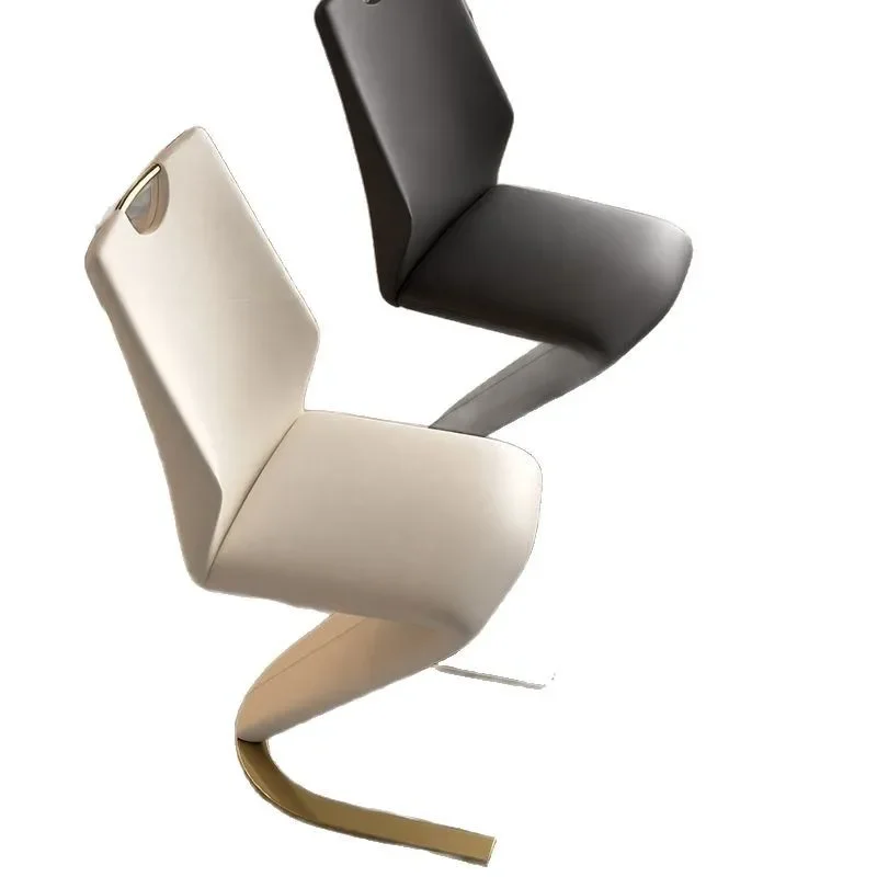 

Creative personality modern simple backrest mermaid dining chair household small apartment chair