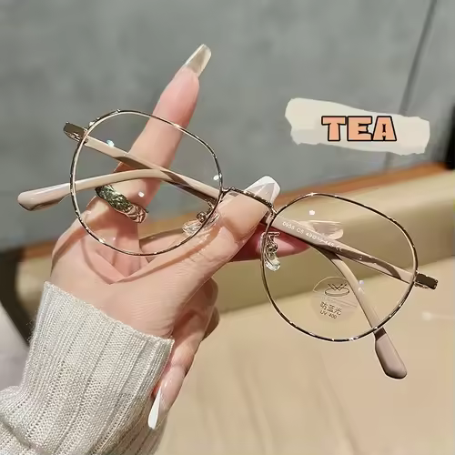 Luxury Myopia Glasses Classic Vintage Anti-blue Light Eyeglasses Women Men Minus Diopter Eyewear Prescription with 0 -0.5To -6.0 - Image 7