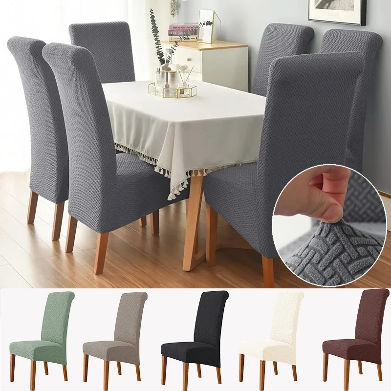 

Thicken Elastic Chair Cover For Chair XL Size Cheap Chair Cover House Seat Seatch Covers Lving Room Chairs Cover For Home