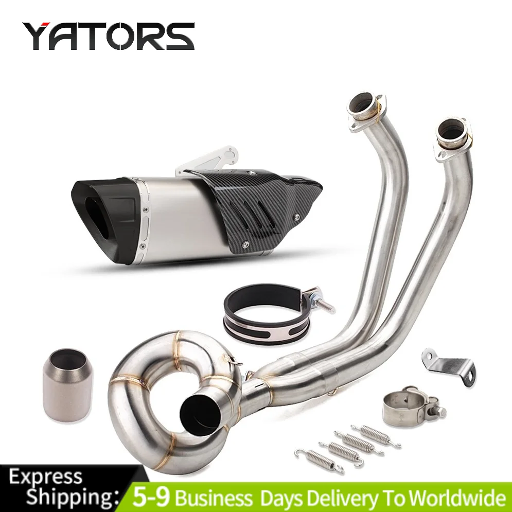 

Exhaust Pipe Muffler Full System For Kawasaki Ninja 650 Z650 ER6N ER6F 2012-2023 Exhaust Systems Exhausts Pipes