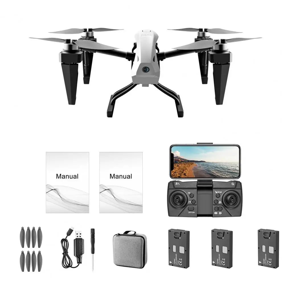 

Drone with Hold Mode Function Advanced Dual Camera Quadcopters for Aerial Photography Stable Flight Custom Routes for Beginners