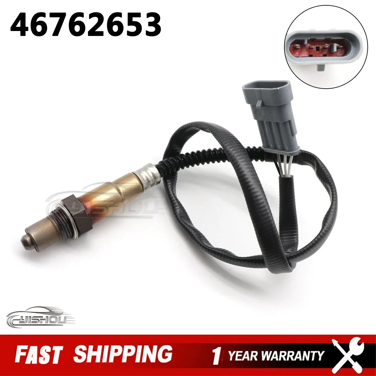 46762653 Lambda O2 Oxygen Air Fuel Ratio Sensor Probe Fit For ALFA ROMEO FIAT - BRAVA COUPE MAREA STILO LANCIA - KAPPA LYBRA