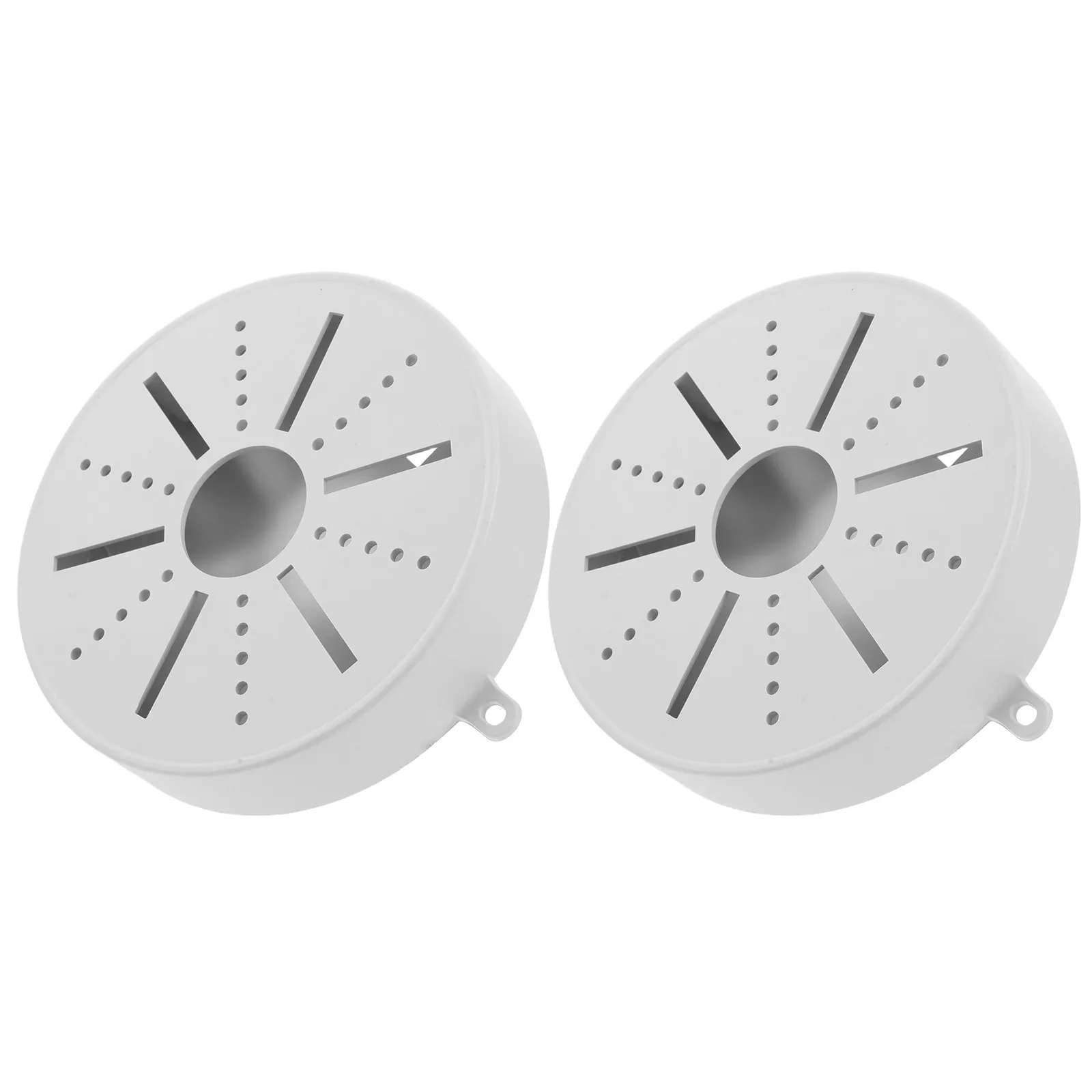 2Pcs Security Camera Junction Box Dome Camera Mount Base 15x14x3cm Cable Concealment Box Cable Organizer Indoor Outdoor