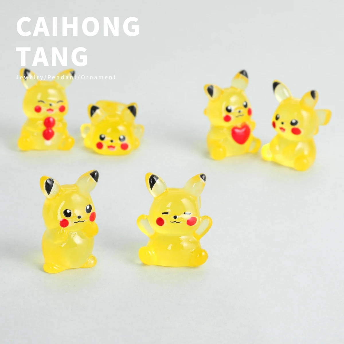 6 Stück/Set Pocket Monsters Anime-Figur, Kawaii-Actionfiguren, PVC-Desktop-Dekoration, Sammelmodell, Puppen, Spielzeug, Geburtstagsgeschenk – Detail 4