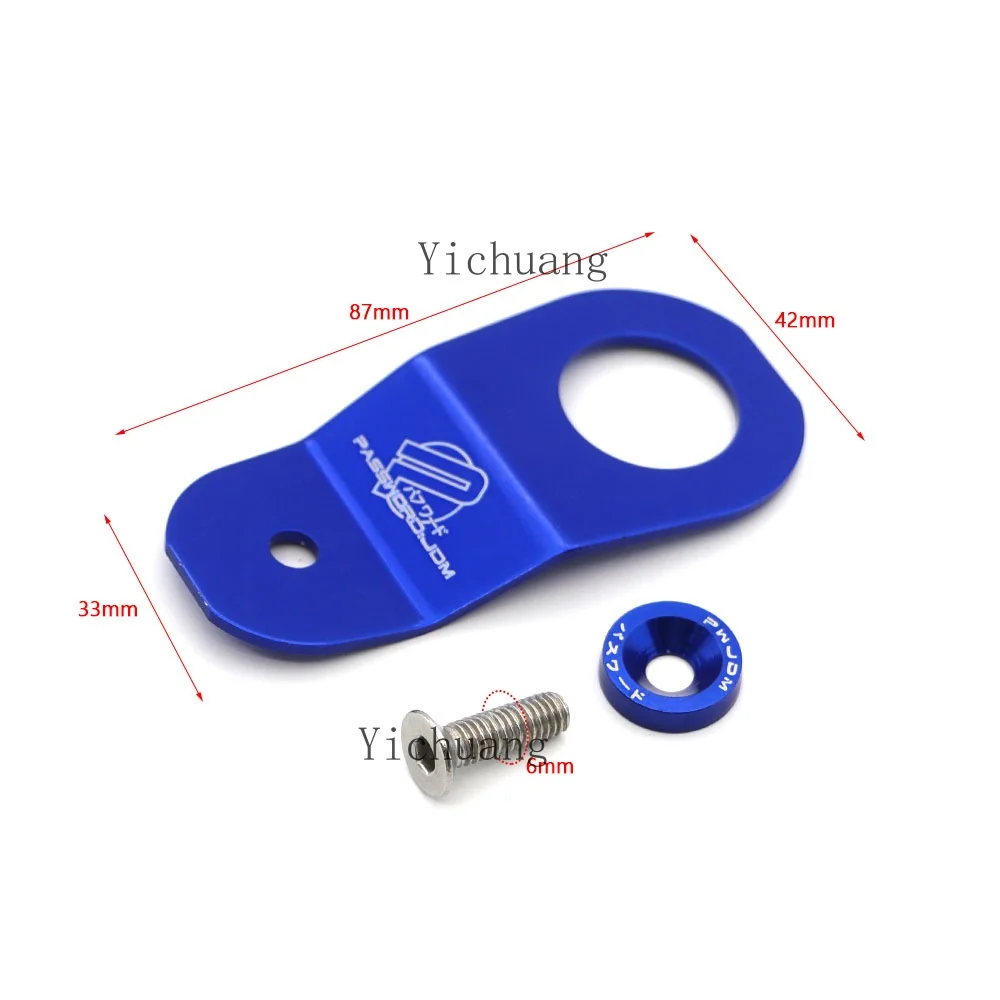 تصفيف السيارة الألومنيوم مشعاع السيارة البقاء قوس الترباس عدة صالح لهوندا سيفيك EG EK سيارة خزان المياه المبرد دعم #6