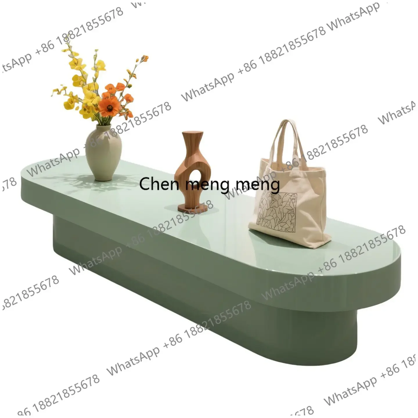 A74Clothing store paint, shopping mall exhibition hall display table, shoe bag display table, storage table, water table