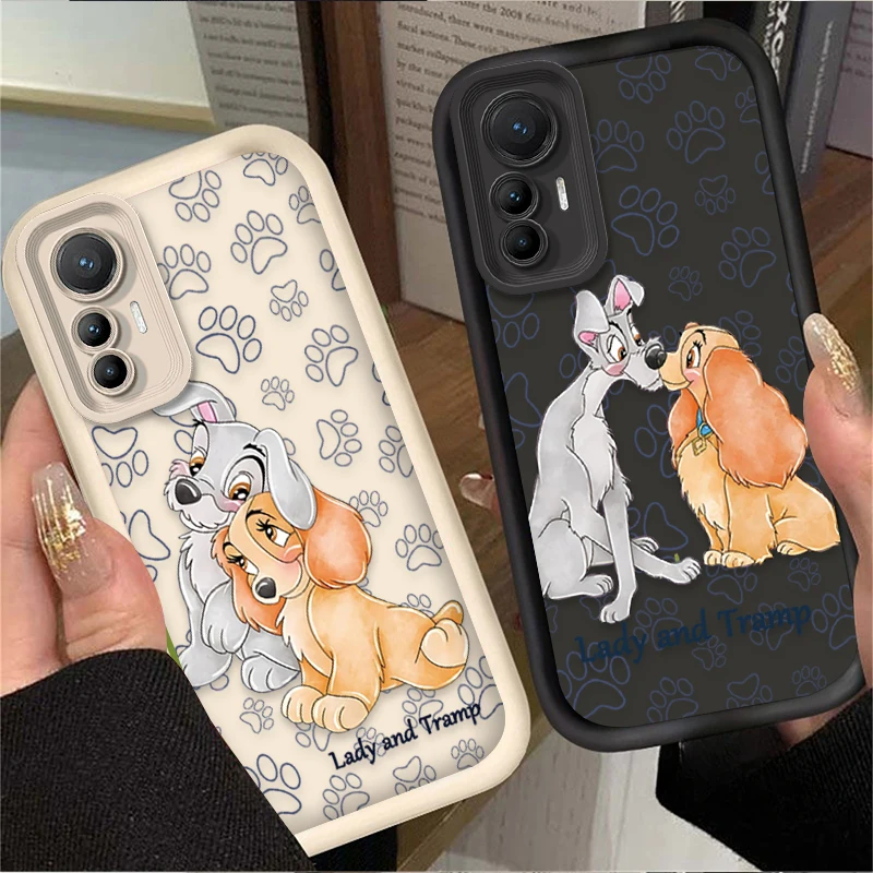 ديزني سيدة Tramp قضية الهاتف ل Xiaomi Poco F7 F6 F5 F4 F3 M5s C65 C75 C71 X7 X6 X5 X4 GT X3 NFC M7 M6 Pro 4G 5G غطاء ناعم