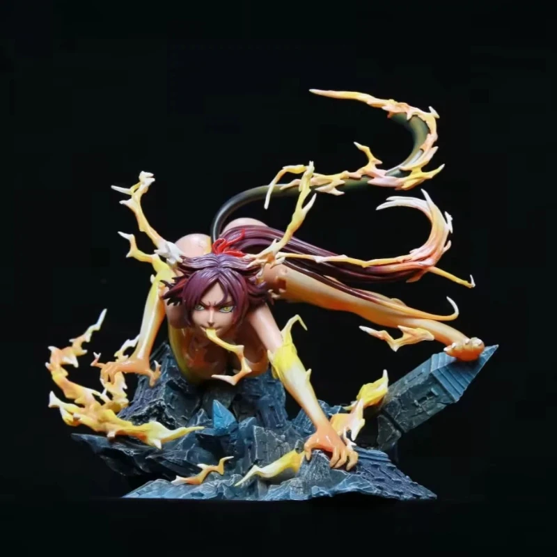 

Bleach Gkshihouin Yoruichi Figure Model Puppet Anime Animation Peripheral Desktop Decoration Ornaments Fans Collection