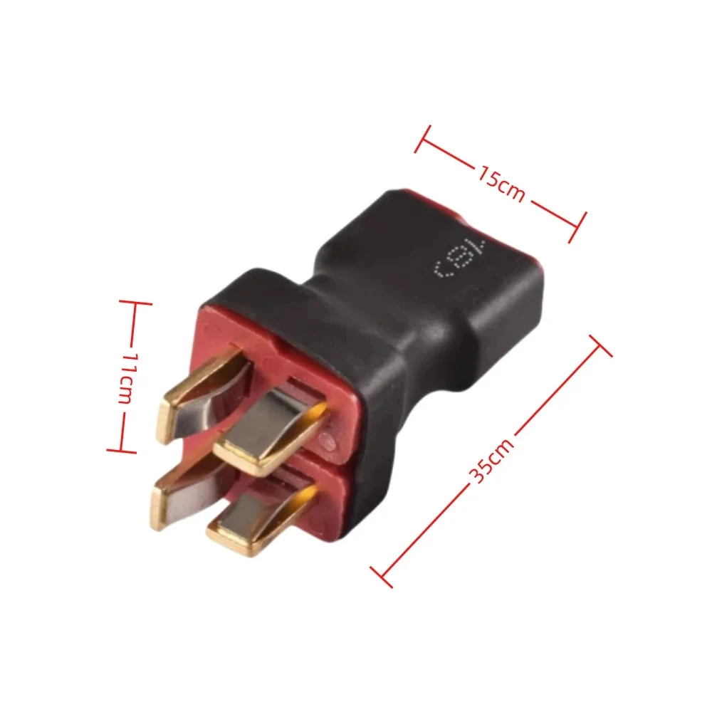 HPXGRC XT60 T XT90 Connettori adattatori serie parallela senza filo 1 femmina 2 maschio/1 maschio 2 femmina per parti del modello RC