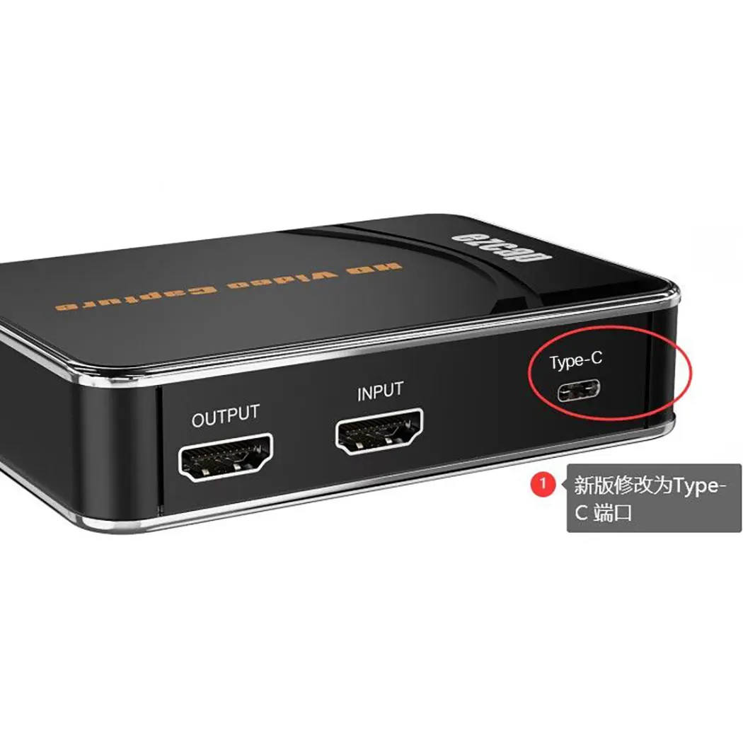 EZCAP 280H HDMI-compatible Game Capture Card HD Video Capture 1080P 30fps HDMI Video Recorder, Compatible with Xbox One/ PS4