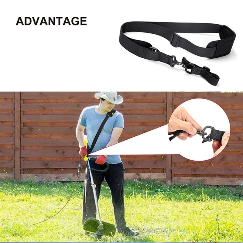 Adjustable Length Trimmer Shoulder Strap Perfect for Various Size Machines