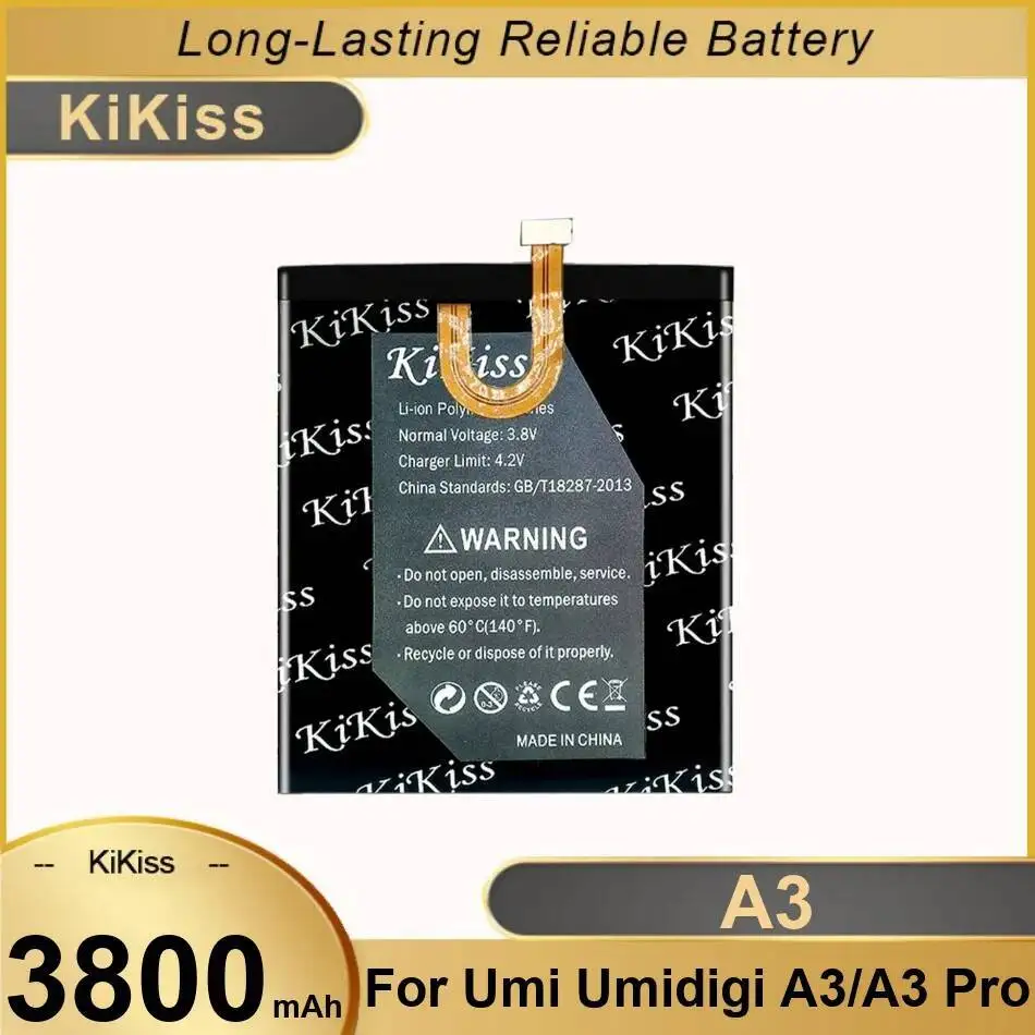 

Для Umidigi Umi A3 Pro 3800 мАч аккумулятор мобильного телефона высокая производительность