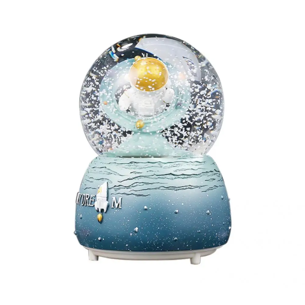 Good Sealing Glowing Crafts Crystal Space Astronaut Crystal Ball for Kids